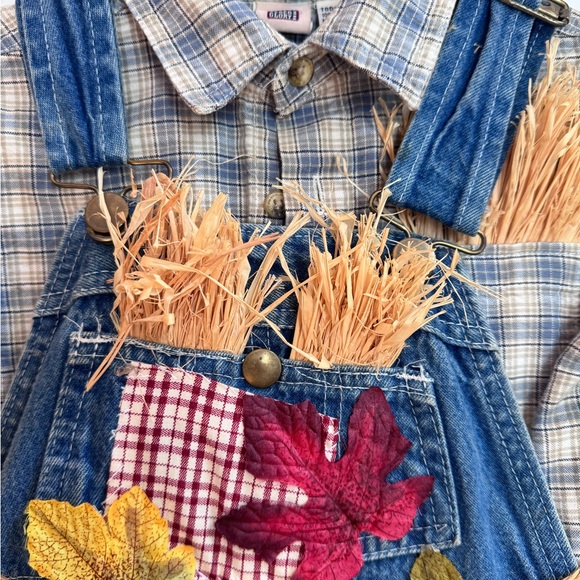 Custom-Made Scarecrow Costume - 3T/4T - Picture 4 of 7